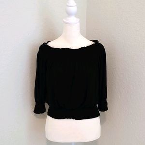 Moda International Peasant Blouse